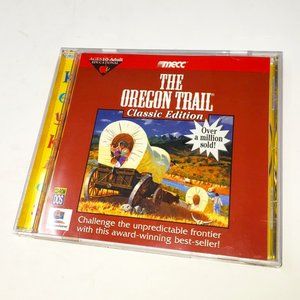 Mecc The Oregon Trial Classic Edition DOS CD-ROM EUC
